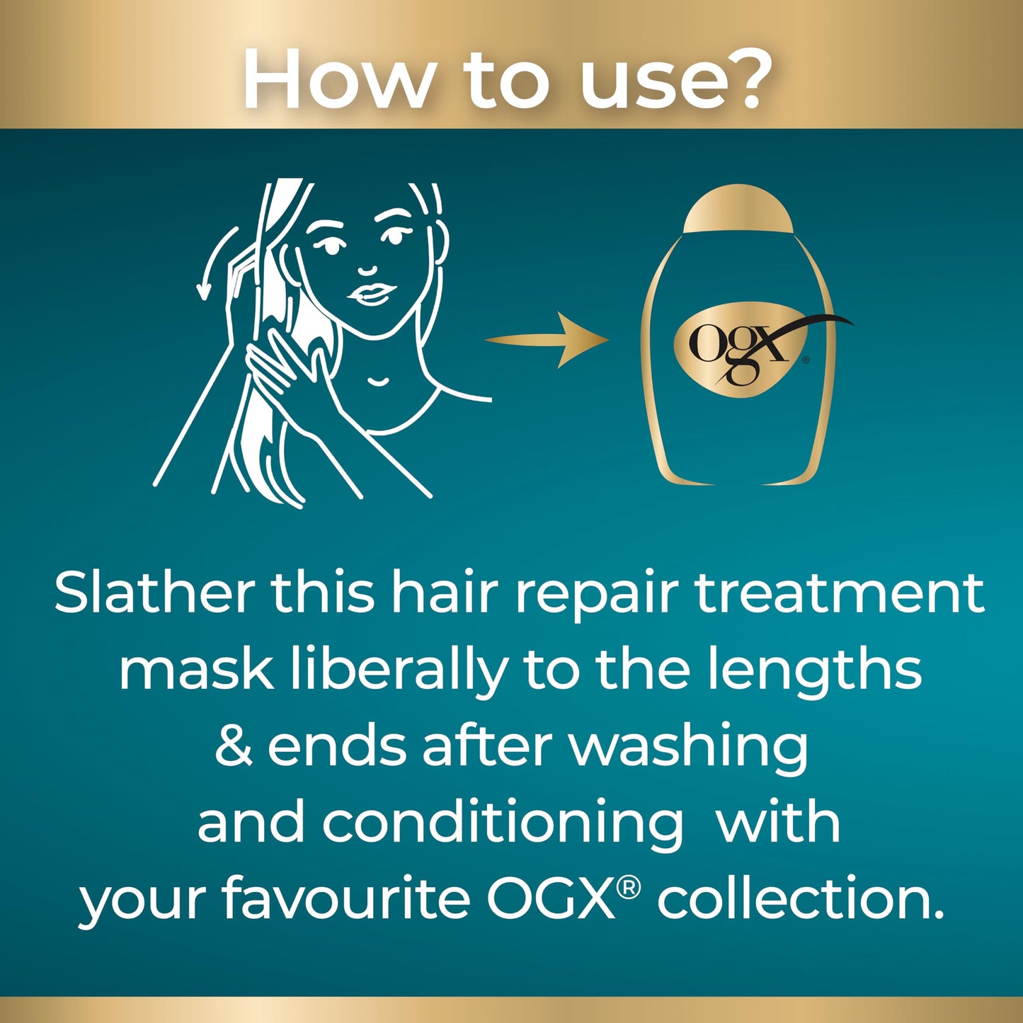 OGX Rescue Fusions Intense Repair & Strength Hair Mask, Infused with Coconut Oil, Keratin and Advanced Hair Technology, Clinically Proven to Visibly Repair Hair in One Use, 285ml