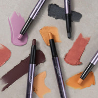 Julep Eyeshadow 101 Crème to Powder Waterproof Eyeshadow Stick, Black Cherry Matte