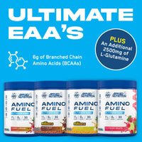 Applied Nutrition Amino Fuel - Amino Acids Supplement, EAA Essential Amino Acids Powder, Muscle Fuel & Recovery (390g - 30 Servings) (Candy Ice Blast) (New)