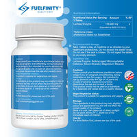 Efficient Lactase Tablets - 250 Days Supply - Lactose Intolerance Tablets 9000 FCC ALU High Strength - Aids in Lactose Digestion - FuelFinity® Excellent Manufacturing Standards (1 Pack)