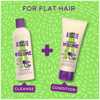 Aussie Aussome Volume Conditioner, Lightweight Vegan Formula, Brings Fullness & Bounce Back to Fine & Flat Hair, with Kakadu Plum Extract, Cruelty Free, 470ml