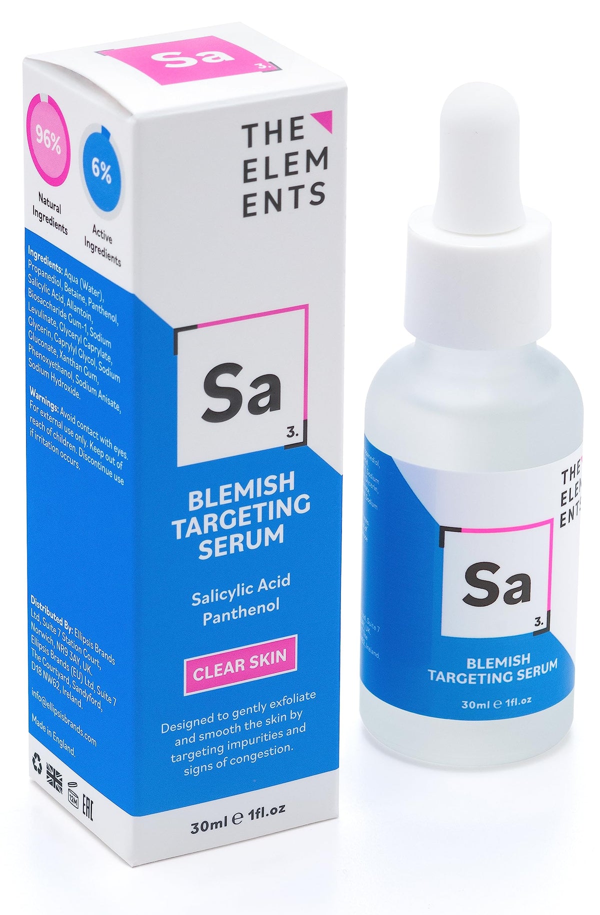 THE ELEM ENTS The Elements Blemish Targeting Serum, 30ml
