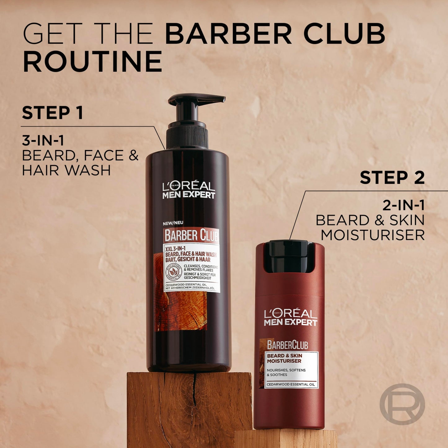 L’Oréal Paris men expert L'Oréal Paris Men Expert 3-In-1 Wash Barber Club Beard Hair Face 400ml