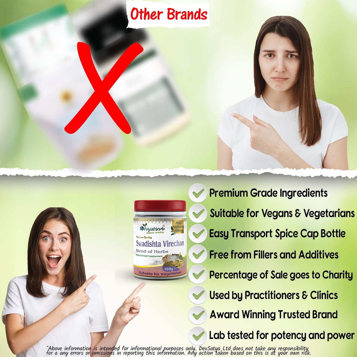 DivyaHerb Swadishta Virechan Powder