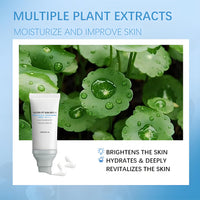 Generic 2 PCS Madagascar Centella Sunscreen SPF 50+ PA++++, Lightweight Hydrating Sun Serum for Face, Broad Spectrum UV Protection, Water-Fit Texture, Soothing & Refreshing, All Skin Types, 50ml