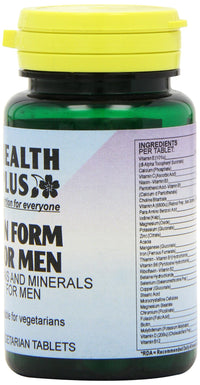 Health Plus On Form For Men One-a-day Multivitamin Supplement - 30 Tablets