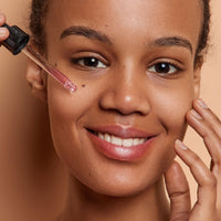 Dr Botanicals DR BOTANICALS Moroccan Rose Facial Oil with Vitamin C and Hyaluronic Acid - Skin Brightening, Anti-Aging, Anti-Wrinkle & Hydrating Treatment for All Skin Types (15ml)