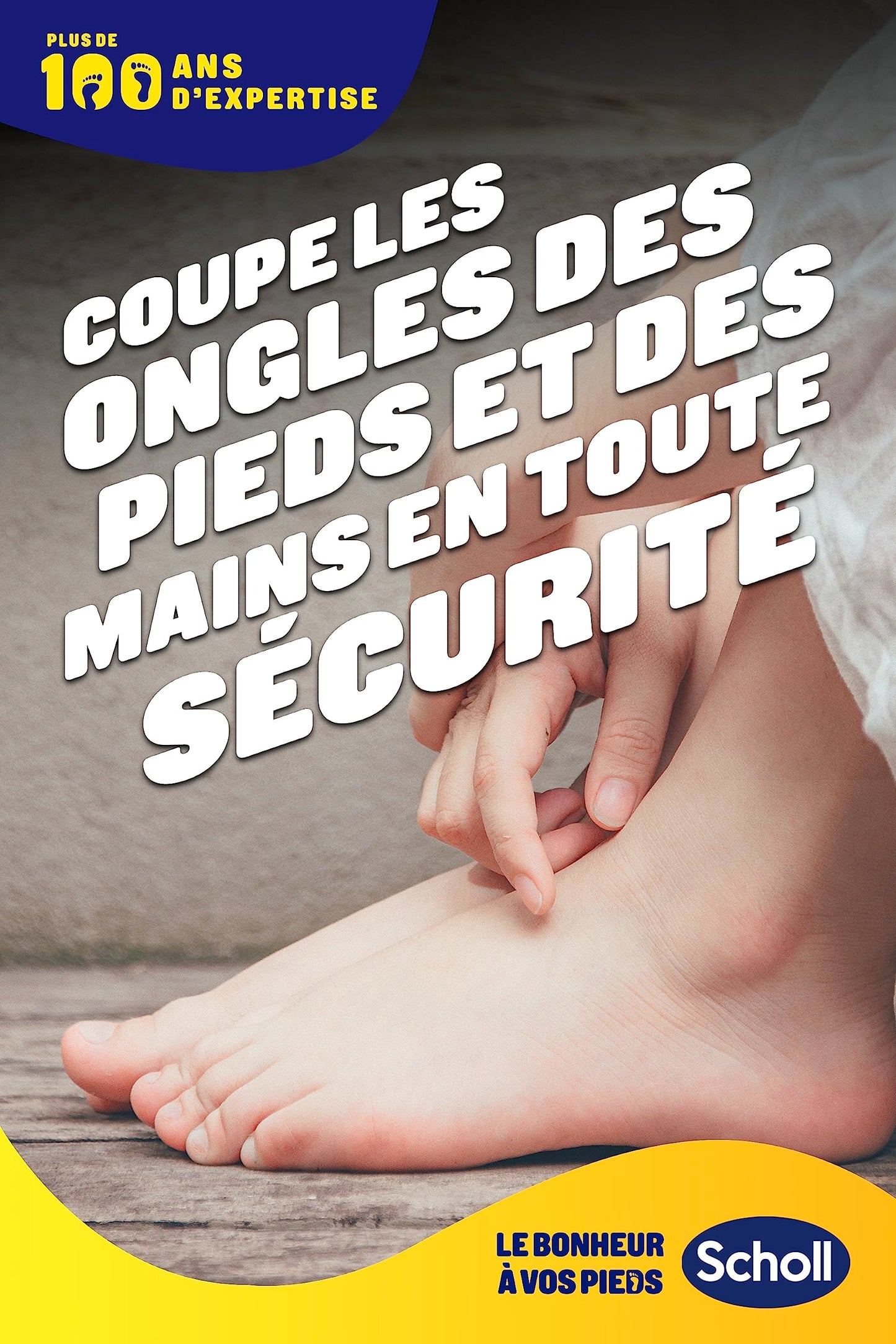 Dr. Scholl's Scholl Nail Clipper for Hard and Thick Toenails