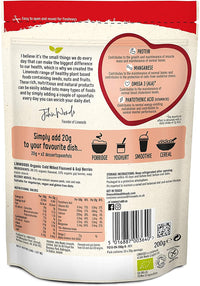 Linwoods (Pack Of 10) - Sun Dried Goji Organic Milled Flaxseed | LINWOODS