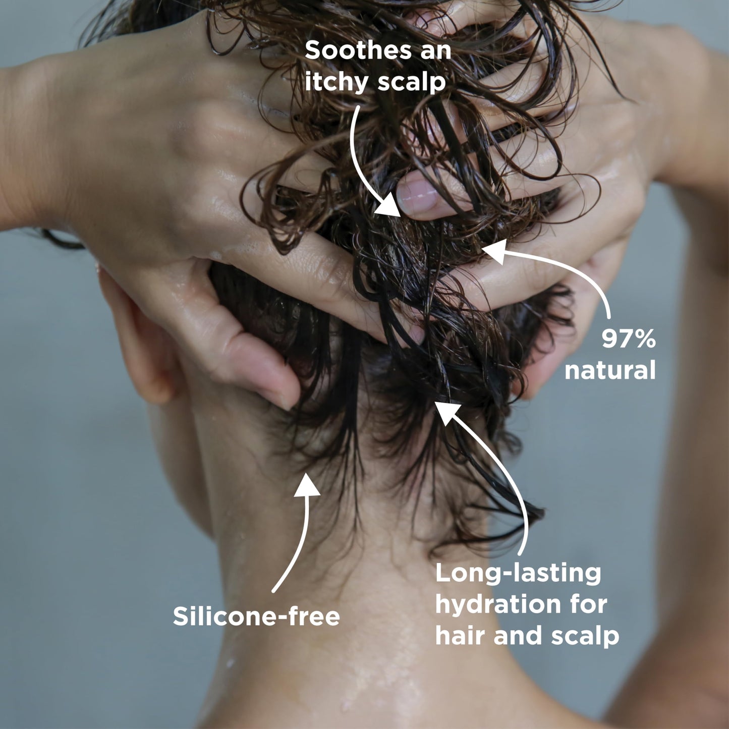 Sea Magik - Scalp Mask for Itchy, Sensitive and Dry Scalp and Hair, 3 Organic Seaweed with Dead Sea Mud, Conditioner with Salicylic Acid, Long Lasting Hydration, Vegan, Cruelty Free (150ml)