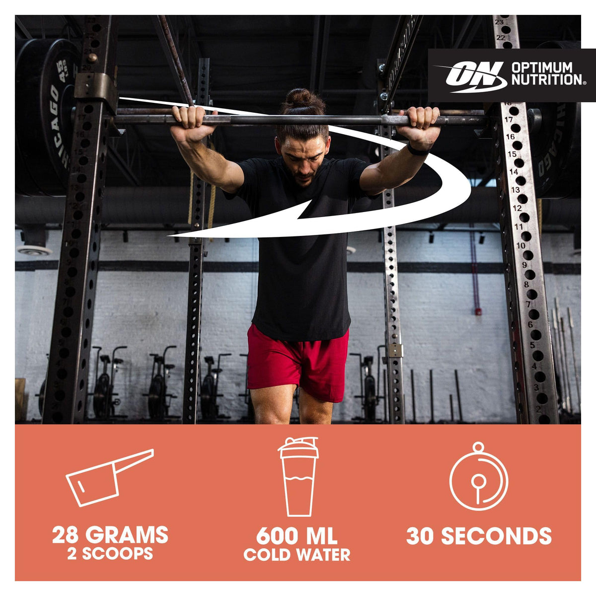 Optimum Nutrition Clear Protein 100% Plant Protein Isolate, Lime Sorbet