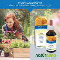 Propolis (Propolis) Resin Hydroalcoholic Mother Tincture NATURALMA | Liquid Extract Drops 120 ml | Food Supplement