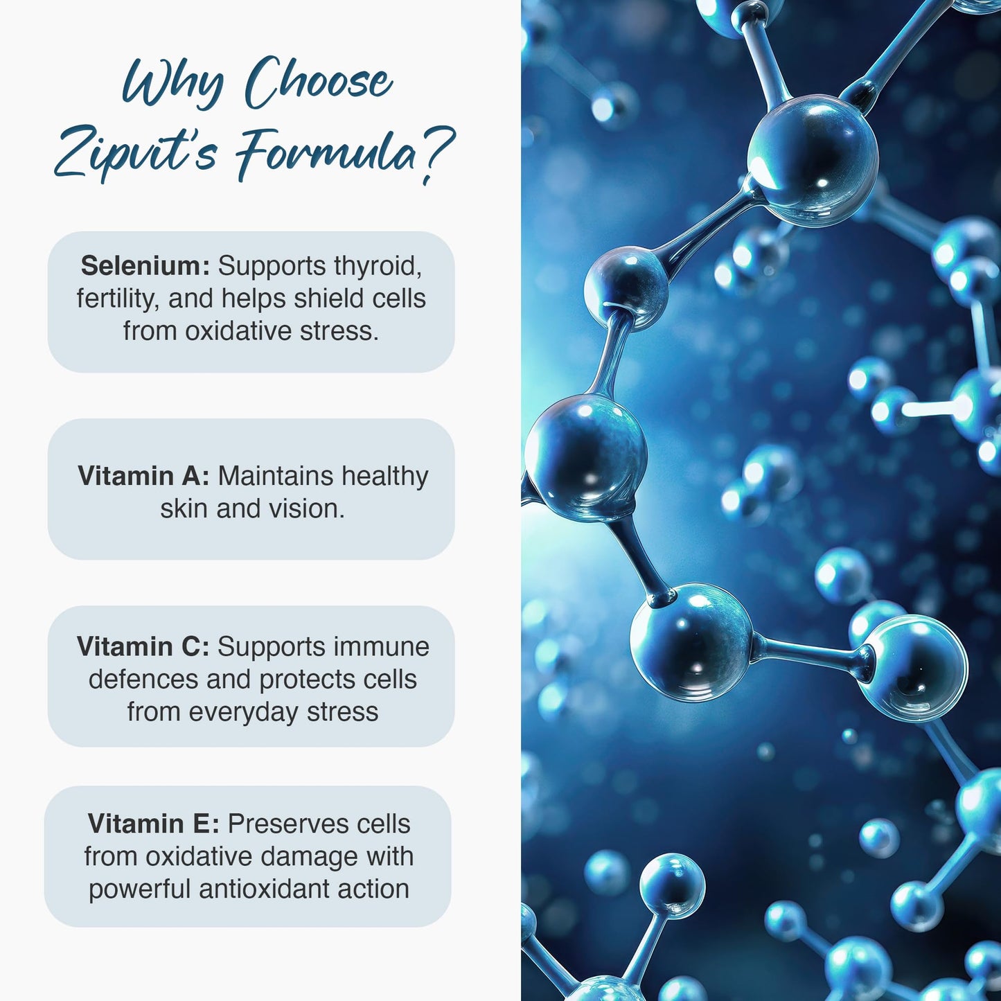 Zipvit Selenium 200mcg with Vitamins A, C, E Pouch. 180 Vegan Tablets. Supports Normal Thyroid, Skin, Hair & Nails, Immune System, and Antioxidant Protection. 6 Month Supply. UK Supplier.