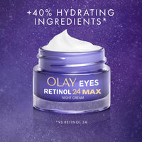 Olay Retinol 24 MAX Night Eye Cream for Dark Circles, 15ml