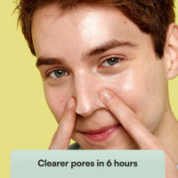 SKIN CHOICE Pore Strips - Breakout Patch Classic Nose Hydrocolloid Patches to Unclog and Shrink Pores, Nose Patch Absorbs Oil, Pimple Spot Blackhead Remover, Vegan (10 Count)