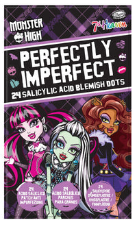 7th Heaven Monster High Blemish Dots – 24 Dots Per Pack – Perfectly Imperfect Hydrocolloid Pimple Patches for Acne and Spot Treatment