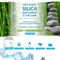 swiss bioenergetics Silica 225mg - A Potent Highly Bioavailable Form - Naturally Sourced from Bamboo Extract - 90 One-A-Day Vegan Capsules – Exclusively Manufactured in The UK