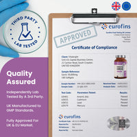 Odourless Garlic Capsules - High Strength 30,000mg - 180 Deodourised Garlic Oil Softgels – High in Allicin Garlic Supplement - 100% Natural Cold Pressed Garlic Tablets – Immune Support - Made in UK