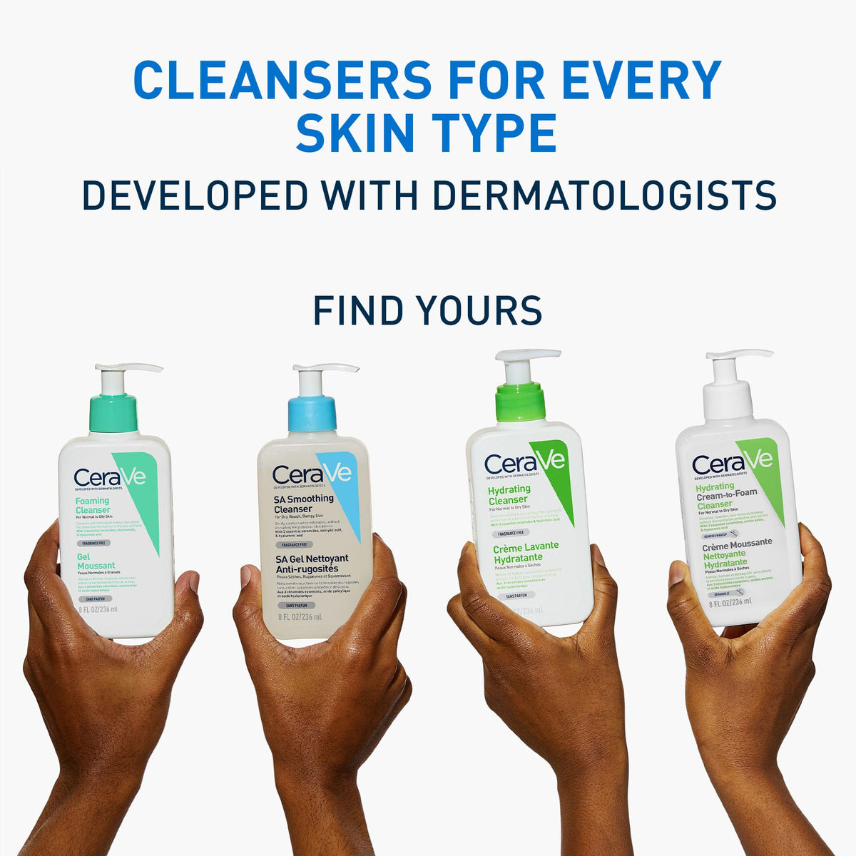 CeraVe Cream-to-Foam Cleanser with Amino Acids for Normal to Dry Skin 236ml