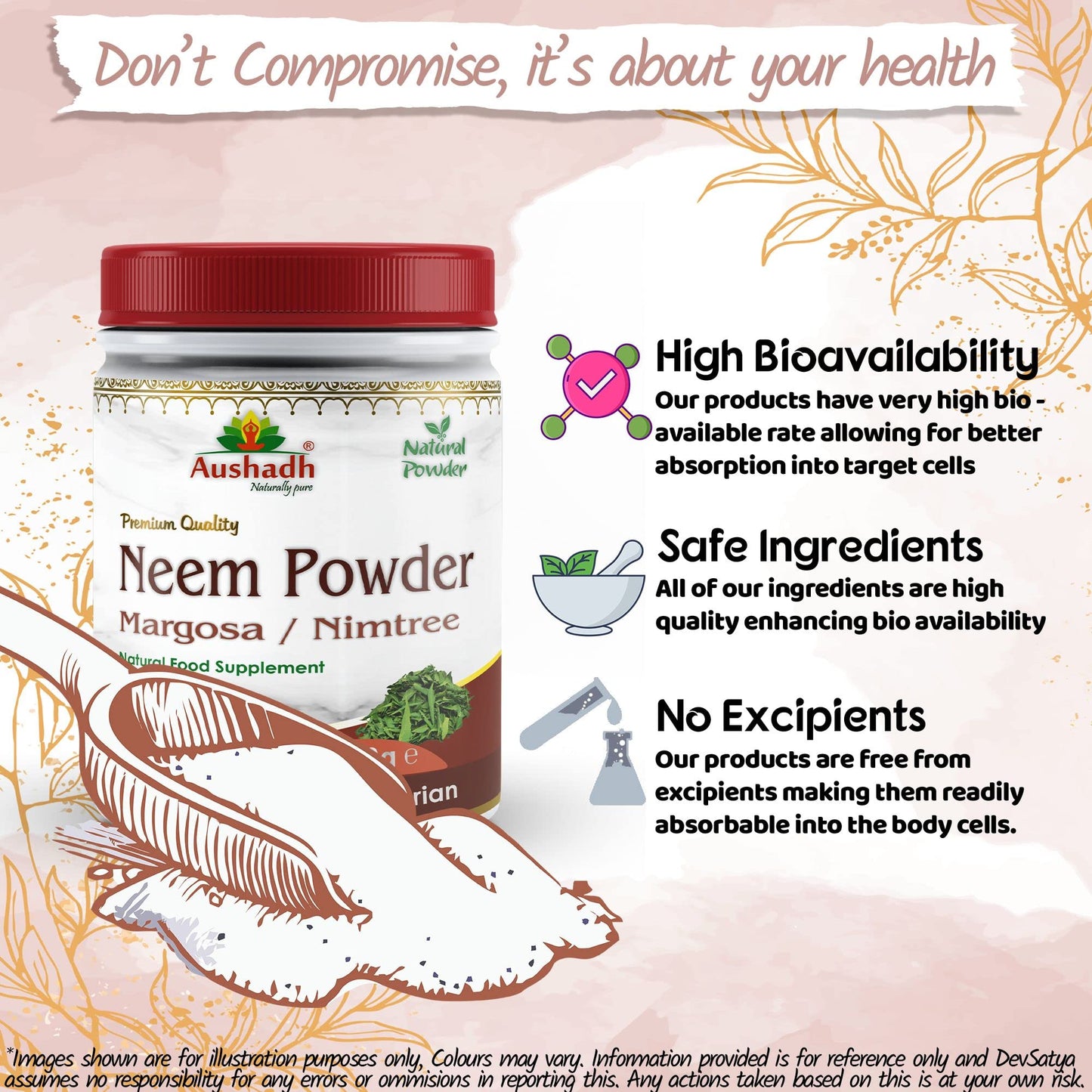 Aushadh Neem (Margosa) Powder