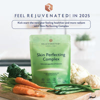 Rejuvenated Limited Rejuvenated Skin Perfecting Complex Capsules - Collagen Booster for Healthy Skin - Collagen Booster and Skin Supplements with Skin Calming Botanicals (60 Capsules)