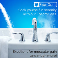 Elixir Gardens 100% BP FCC Food Medical Grade Organic Epsom Salts Various Sizes 200g-25kg | 300g | Mined in Germany