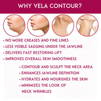 Anacis Double Chin Reducer Neck Loose Sagging Skin Lifting Tightening Firming Face Shaping. Vela Contour (CREAM)