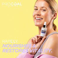 PROCOAL Face Oil, Midnight Rescue Elixir Face Oil Serum 30ml by Procoal - Anti Ageing Face Serum For Soft, Supple, and Glowing Skin, Rosehip Face Oil, Evening Primrose & Squalane, Made in UK