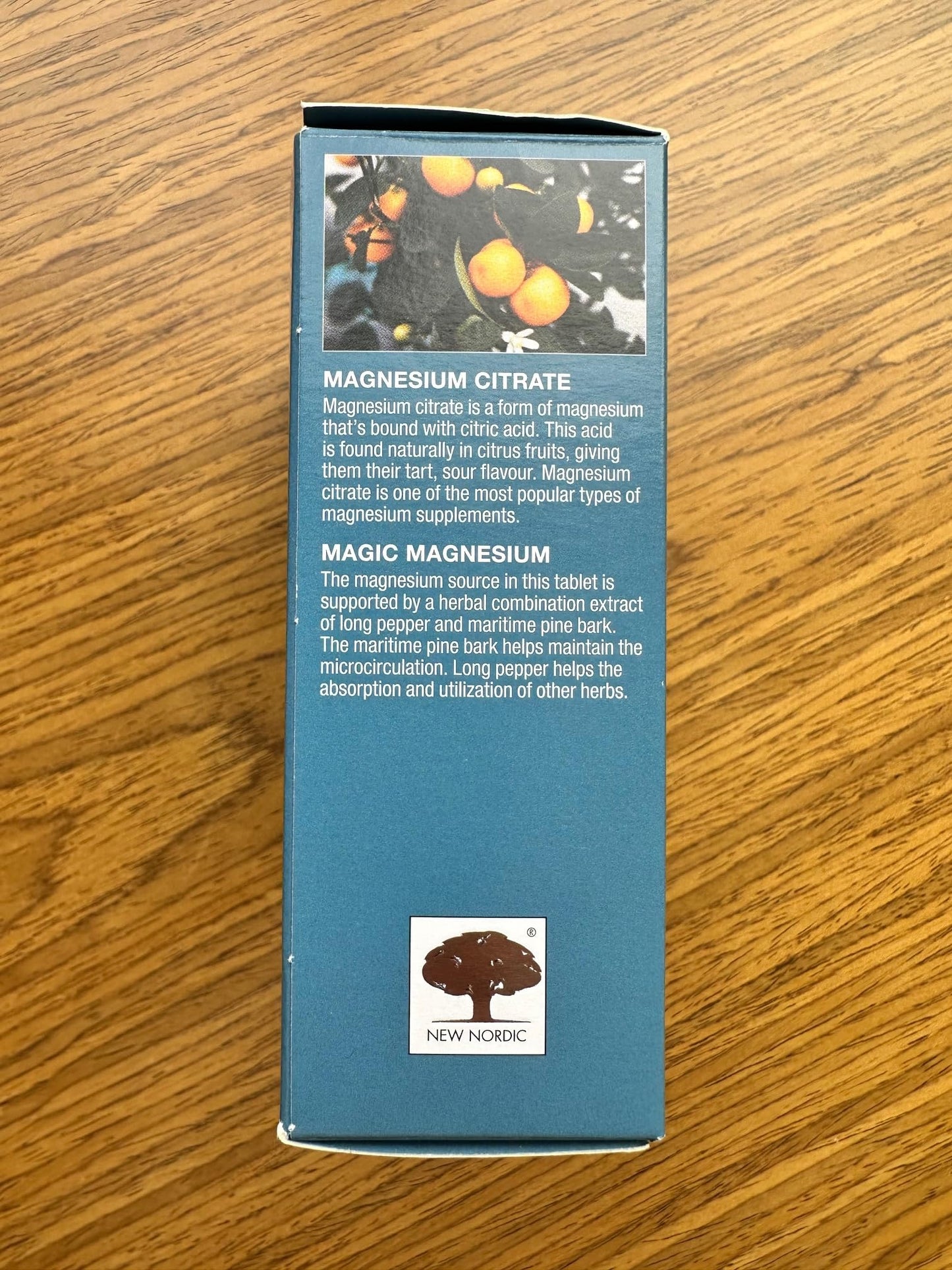 New Nordic Ltd New Nordic Magnesium Citrate | 750 mg Extra Strength | Muscle and Sleep Support for Women and Men | High Absorption with Vitamin B Complex and Vitamin D | 60 Tablets