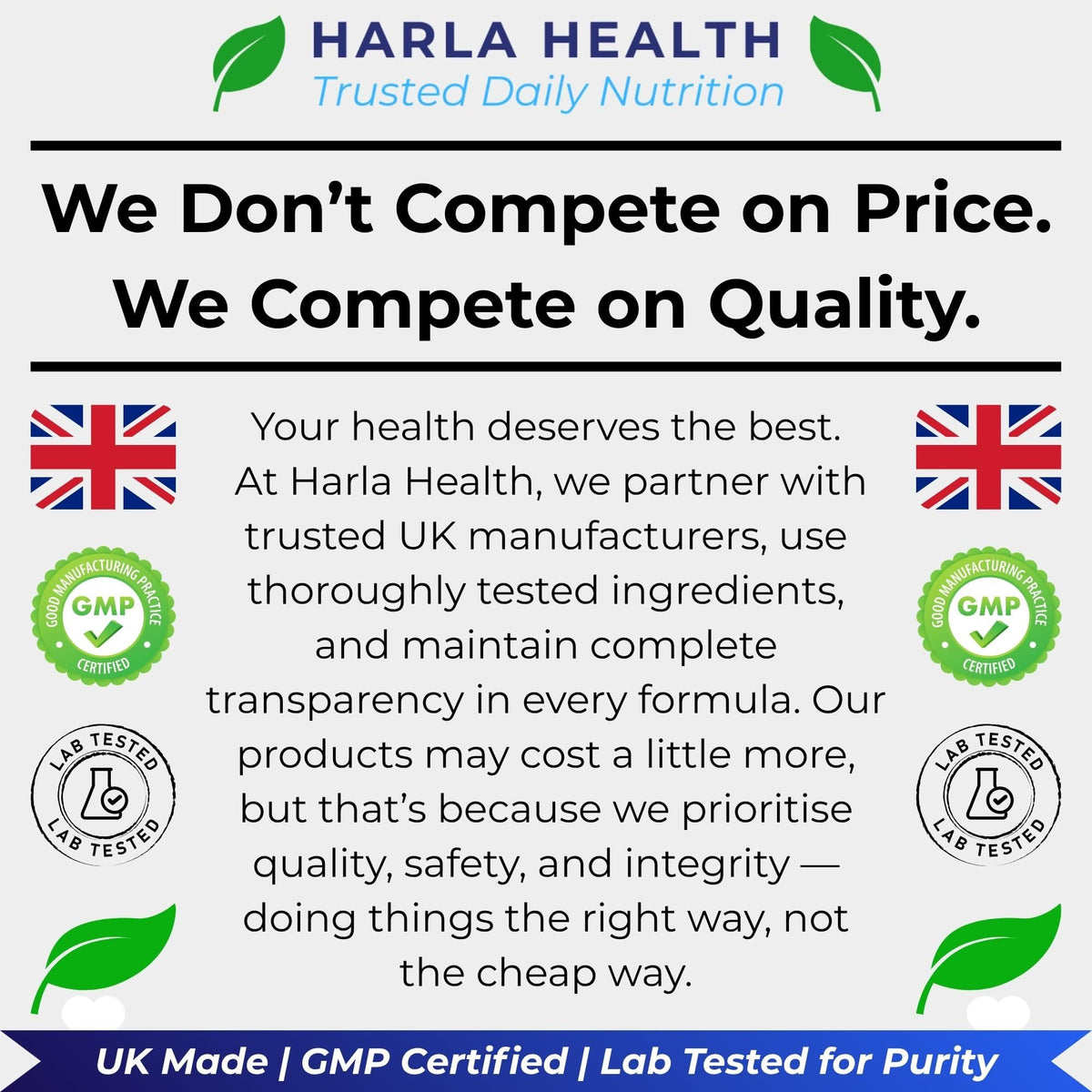 Harla Health Multivitamins with Iron | 180 Vegetarian Tablets | 6 Month Supply | Daily Multivitamin for Men & Women | Energy, Immune System & Overall Wellbeing Support | UK Brand | GMP Certified