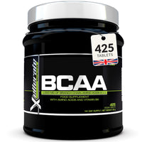 Xellerate NUTRITION BCAA Amino Acid Tablets - 3000mg per Serving - 425 Vegan Tablets not Capsules or Powder - Supplement with Vitamin B6 2:1:1 - Made in The UK - Xellerate Nutrition