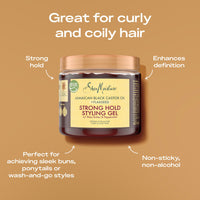Shea Moisture SheaMoisture Jamaican Black Castor Oil Strong Hold Styling Gel 431 ml