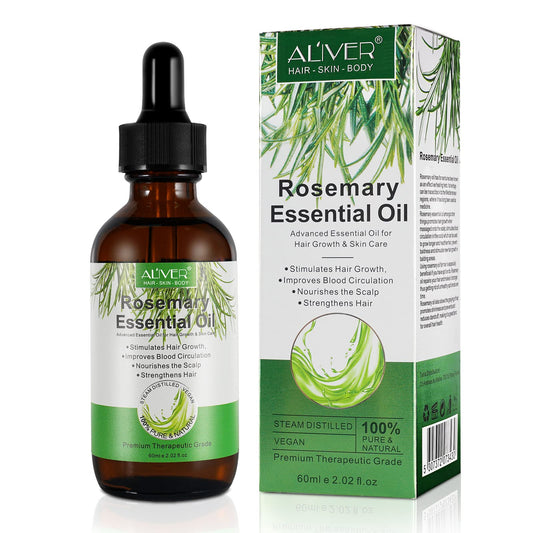 Generic Rosemary Oil for Hair Growth, Rosemary Essential Oil for Hair Growth & Skin Care, Improve Hair Loss and Nourishes Scalp, Rid of Itchy and Dry Scalp, Eyebrow and Eyelash Growth for Men and Women