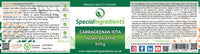 SPECIAL INGREDIENTS Special Ingredients Carrageenan Iota Premium Quality Food Grade Powder 500g, Suitable for Vegan's & Vegetarian's, Non GMO, Recyclable Plastic Container