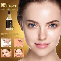 zoomt Gold Rich Face Moisturizer Serum - Anti-wrinkle & Anti-Aging Face Glow