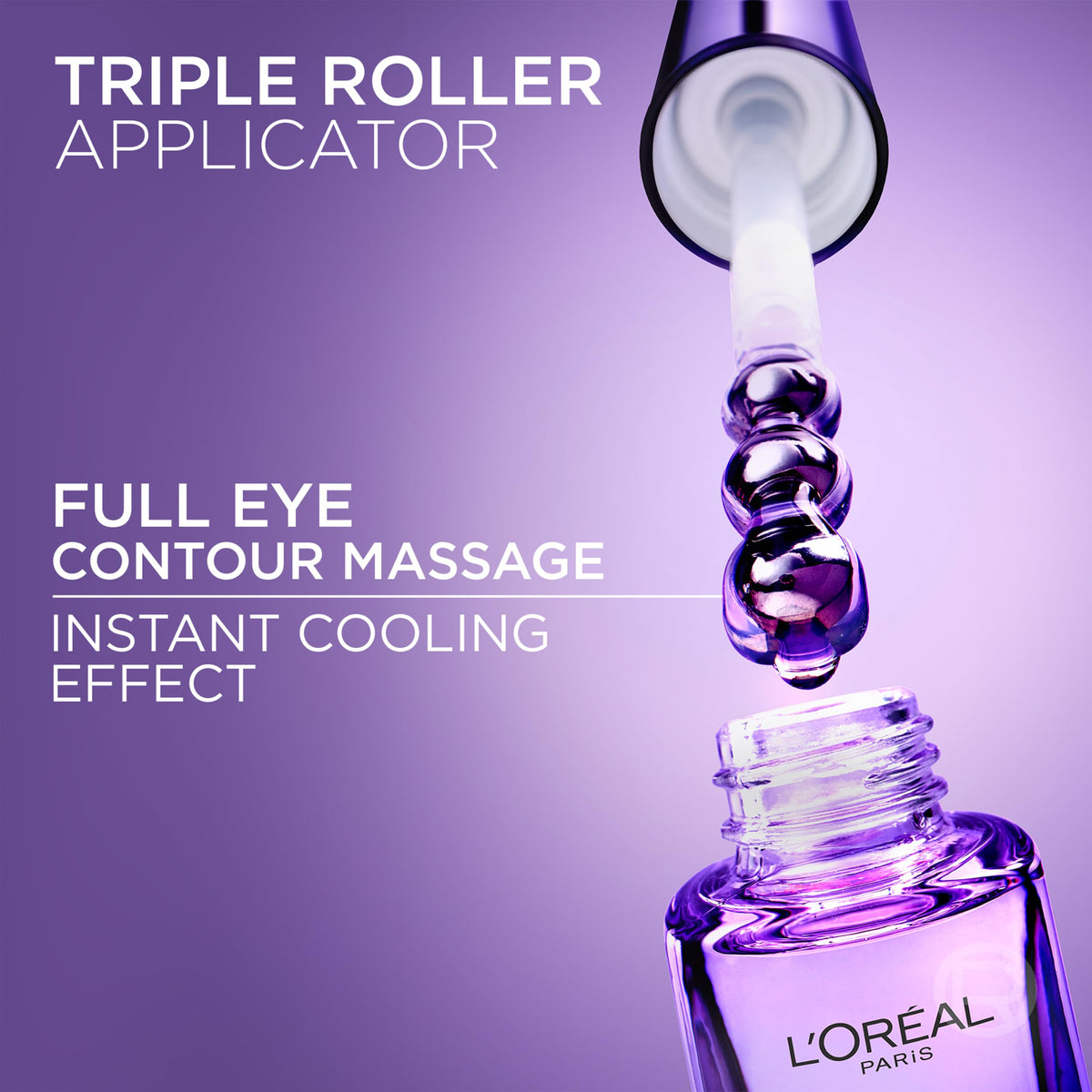 L'Oreal Paris L'Oréal Paris Hyaluronic Acid + Caffine Eye Serum, Revitalift Filler, 20ml