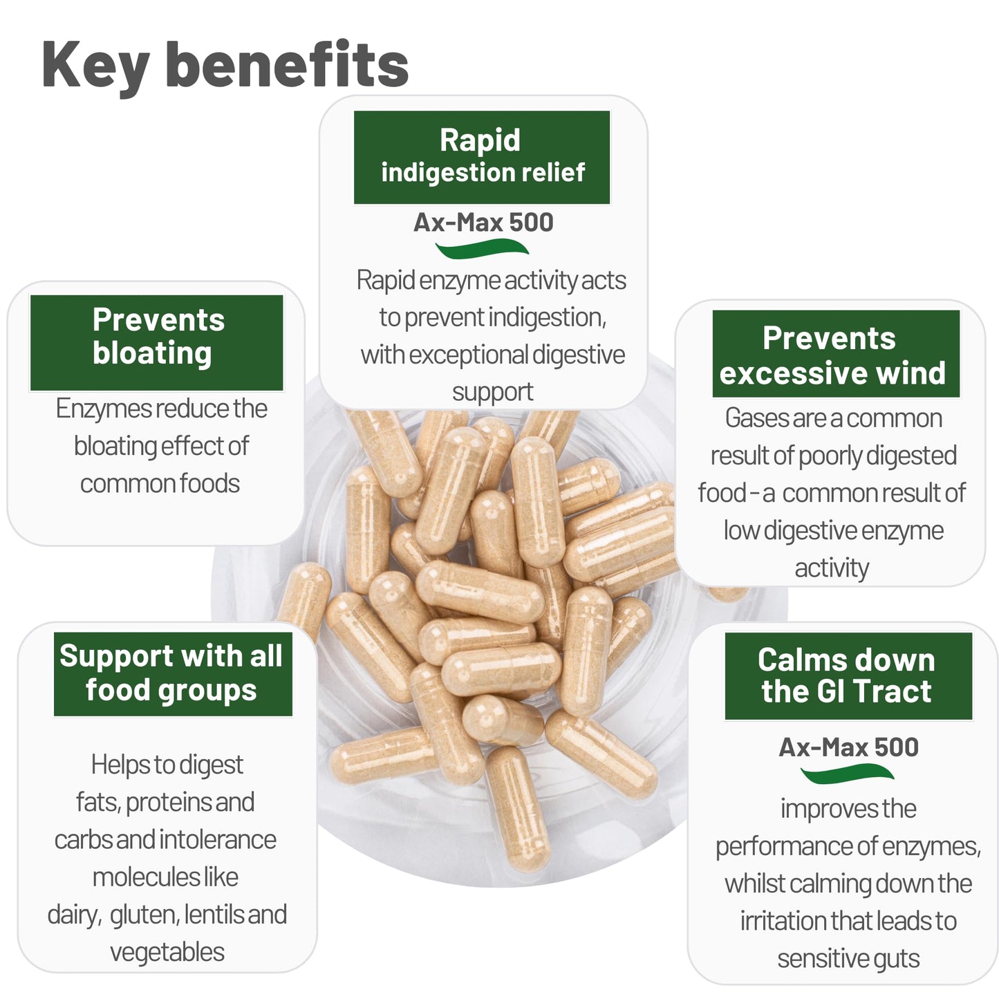 Cura Nutrition CURA NUTRITION - CuraZyme Ultra (90 Capsules) | for Sensitive Stomachs, Nutrient Supplements,Advanced Digestive Enzymes Supplement Blend, Gut Health Supplement, Easy Digest, Digestion Relief