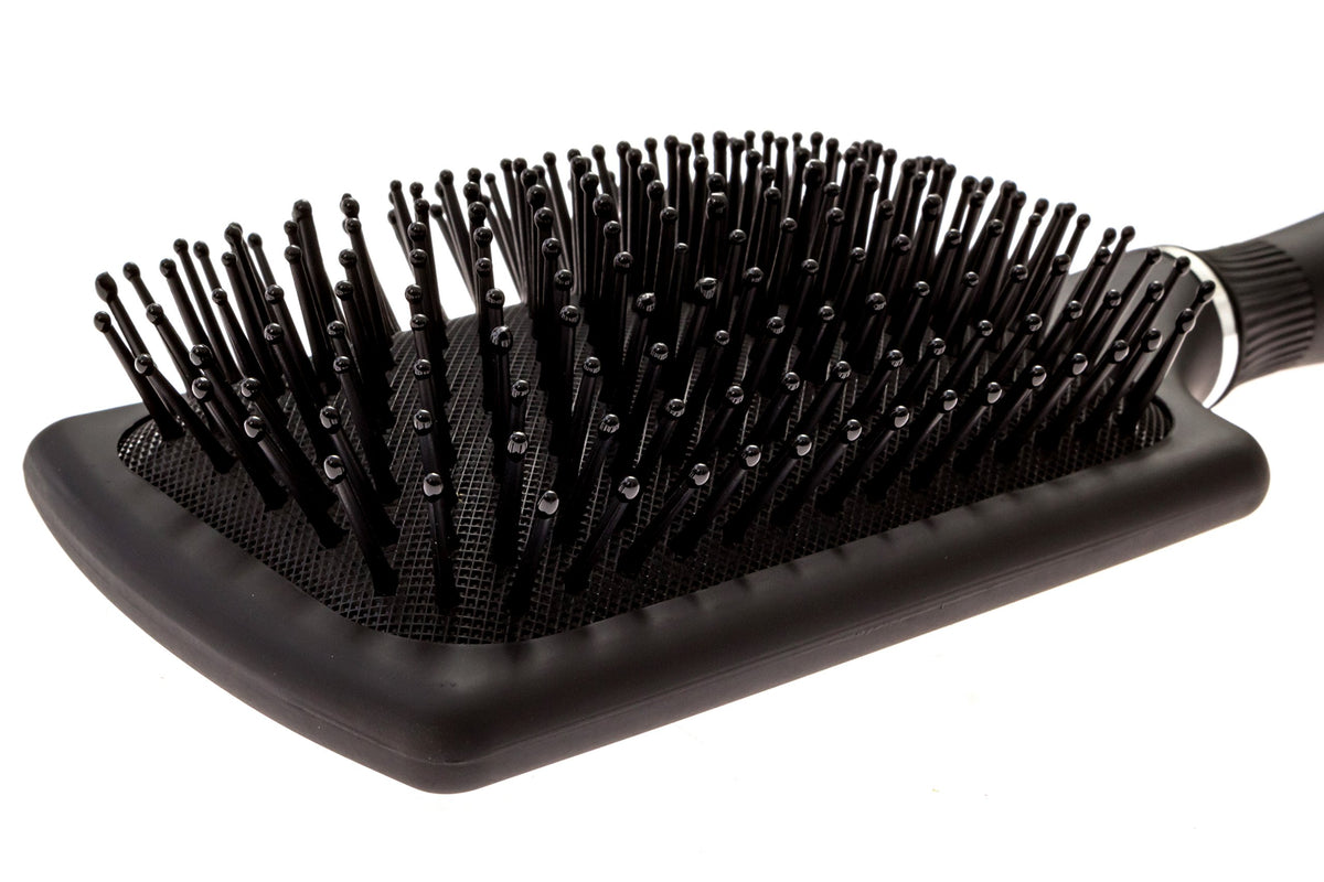 Smart Salon Professional Paddle Hair Brush For Blow Drying - Professional Straightening & Smoothing Hair Brush For All Hair Lengths. Makes Blow Drying And Brushing Your Hair Easier, Whilst Also Being Soft On Your Scalp.