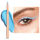 Oulac OULAC Matte Blue Eye Liner Pencils Waterproof, Smudge-proof Retractable Eyeliner Lasts 24H +, Highly Pigmented and Smooth, Long-lasting Formula, Vegan (10) Free Spirit