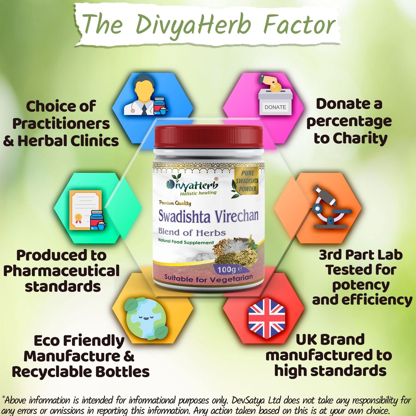 DivyaHerb Swadishta Virechan Powder