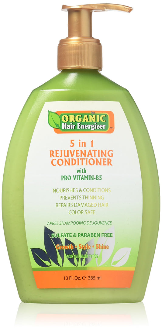 Organic Hair Energizer 5 in 1 Rejuvenating Conditioner with Pro Vitamin B5
