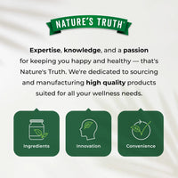 Nature's Truth Glucosamine and Chondroitin Complex - 60 Tablets - with Ginger, Turmeric Extract & Rosehip