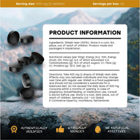 UNTANAS Altai Shilajit Drops - 120 Drops, 400mg Serving - Pure Shilajit Resin - Shilajit Tablets W/85+ Trace Minerals, Fulvic Acid