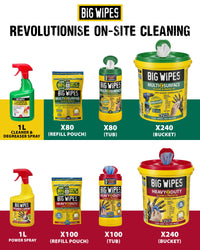 Big Wipes Holder - The Cage Van & Wall Bracket – Mountable & Fully Adjustable Heavy Duty Wipes Dispenser – Durable Polycarbonate Design for Workshop, Garage & Van Accessories