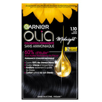 Garnier Olia Ammonia-Free Permanent Hair Colour 1.10 Sapphire Black