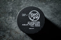 RedOne Hair Styling Aqua Wax Grey 150 ml | Firm Hold | Hair Gel Wax | Ultra Hold | Men & Women Hair Wax | Currant Scent | Maximum Control
