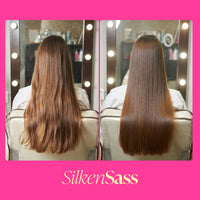 Silken Sass Strengthening Conditioner for Women – Bounce Back Lightweight, Silicone-Free Hydrating Conditioner – For Fine, Thin & Fragile Hair, Menopause Hair Care