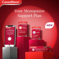CanesMeno Menopause Support Night 30 Tablets, containing Hops, Ashwagandha, Vitamin B6 and Magnesium