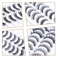 ocean pearl D Curl 45 Clusters DIY False Eyelashes Individual Reusable Soft Natural Easy Fan Russian Lashes Eyelash Extensions Clear Glue Individual Lashes 10-16mm