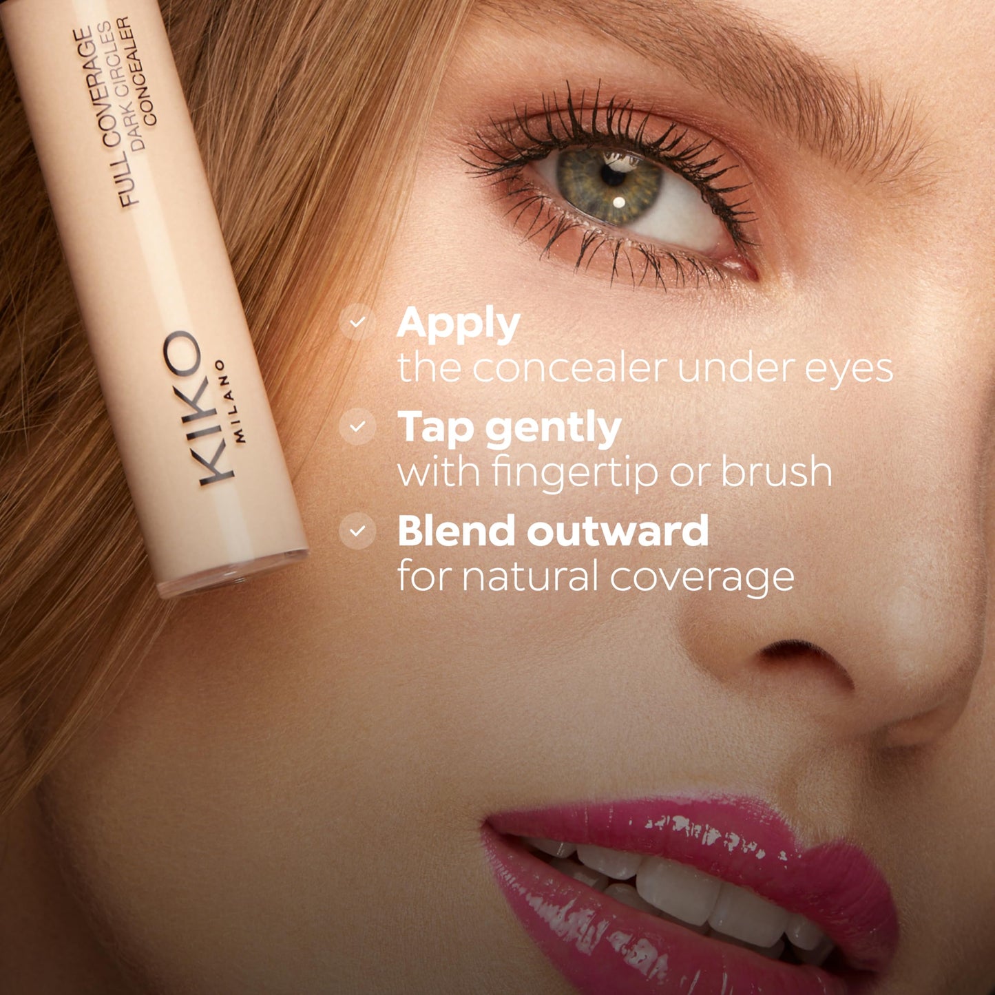 Kiko Milano KIKO Milano Full Coverage Dark Circles Concealer 17, High-Coverage Liquid Concealer For The Face And Eye Area
